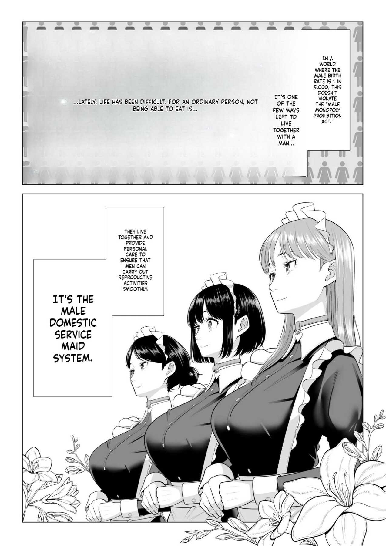 Hentai Manga Comic-In a World Where Men Are Scarce, Sperm Is a Precious Resource 3-Read-5